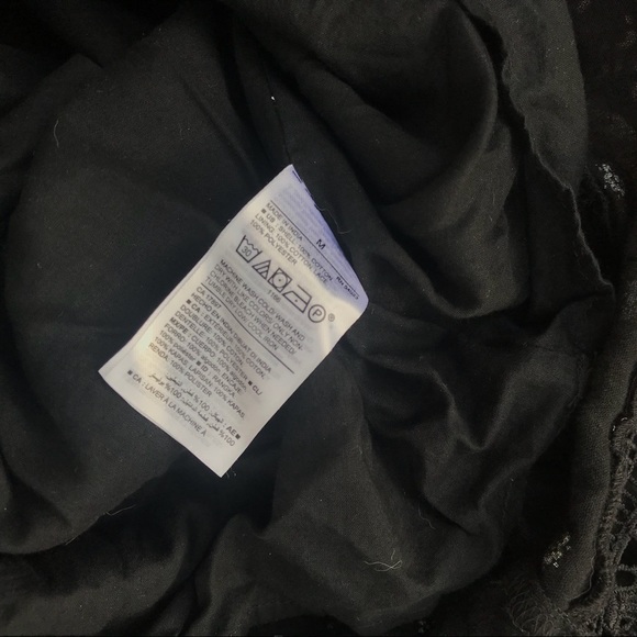 Old Navy Tie-shoulder Swing Dress in Black - Picture 4 of 4